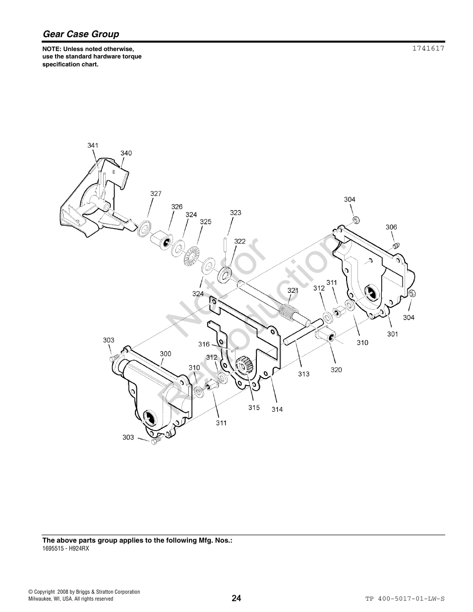 Not for reproduction | Simplicity 1695515 User Manual | Page 24 / 30