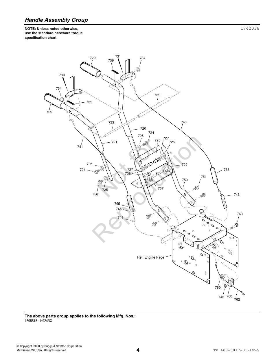 Not for reproduction | Simplicity 1695515 User Manual | Page 4 / 30