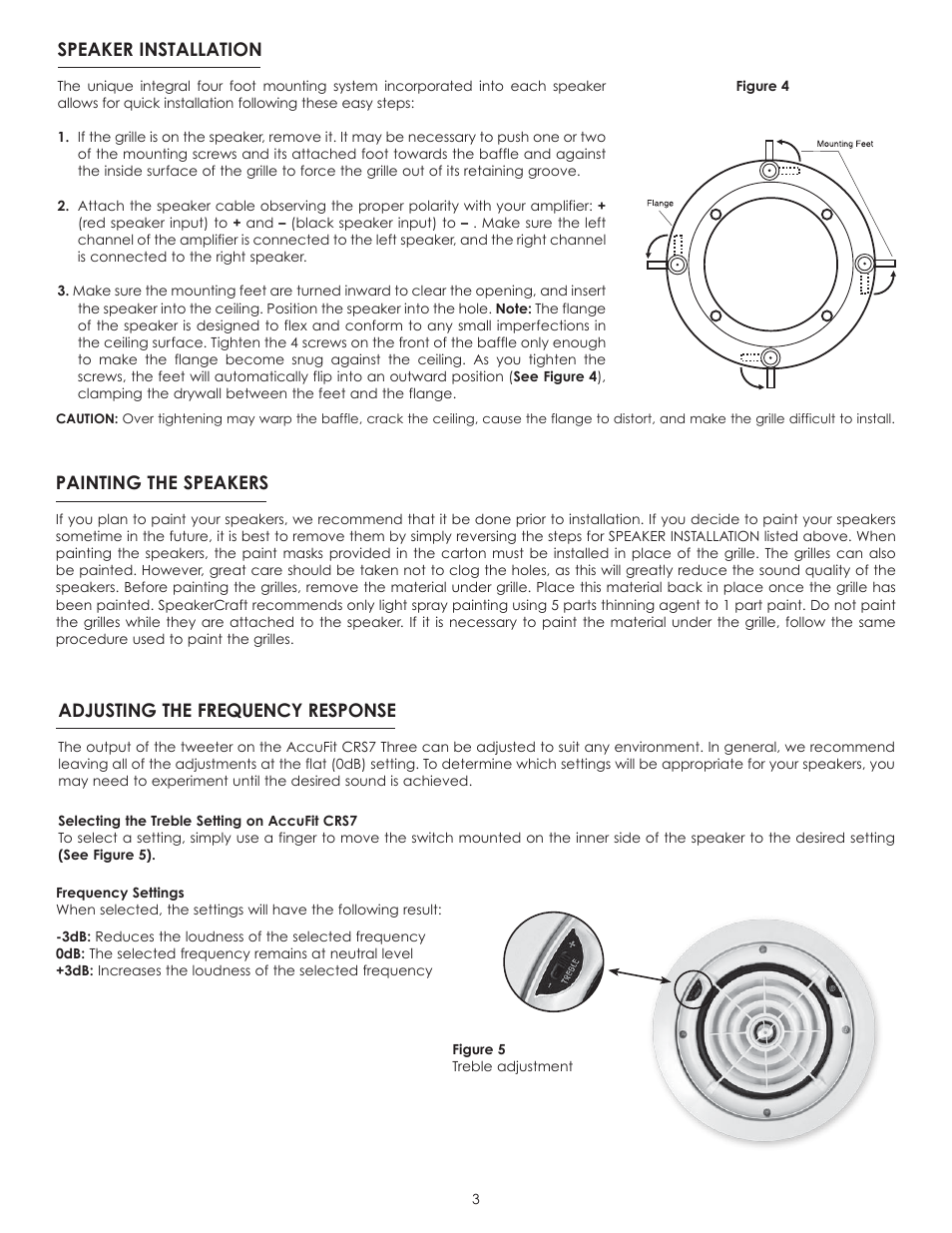 SpeakerCraft CRS7 User Manual | Page 4 / 6