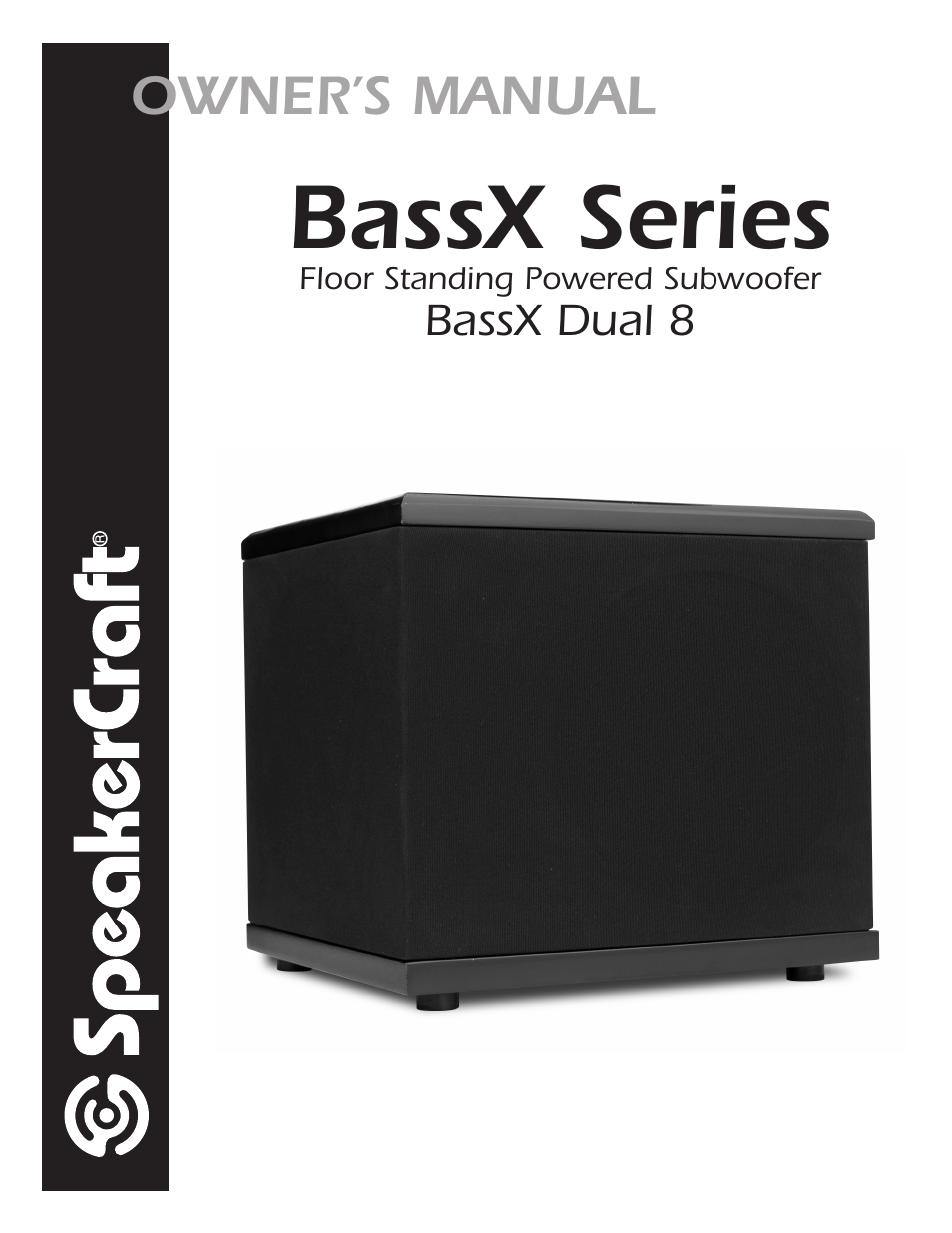 SpeakerCraft Speaker User Manual | 6 pages