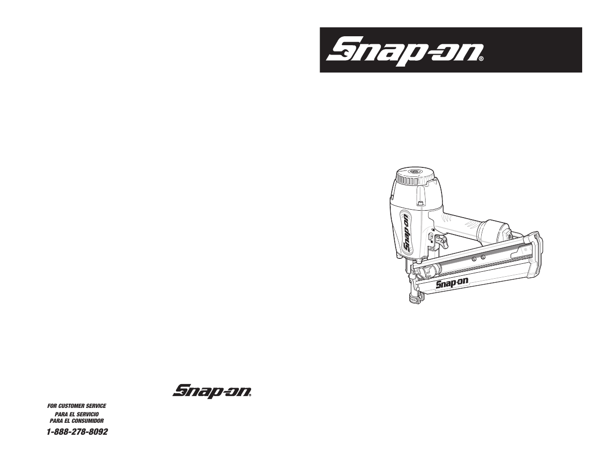 Snap-On 870011 User Manual | 15 pages