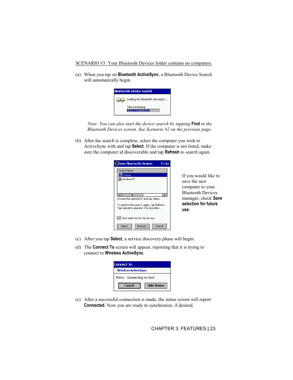 Socket Mobile BluetoothTM Connection Kit User Manual | Page 23 / 59