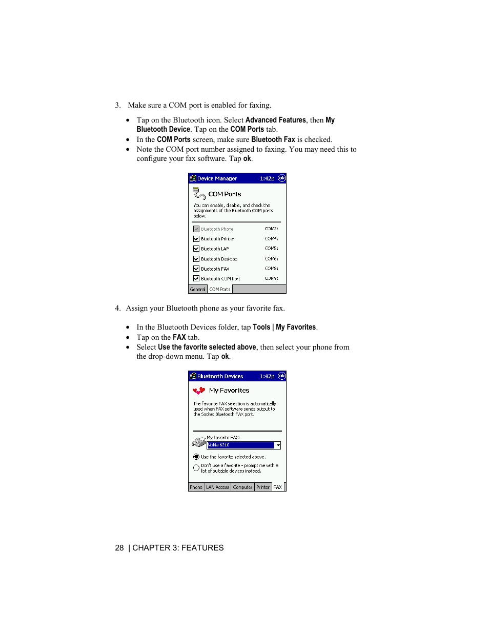 Socket Mobile BluetoothTM Connection Kit User Manual | Page 28 / 59