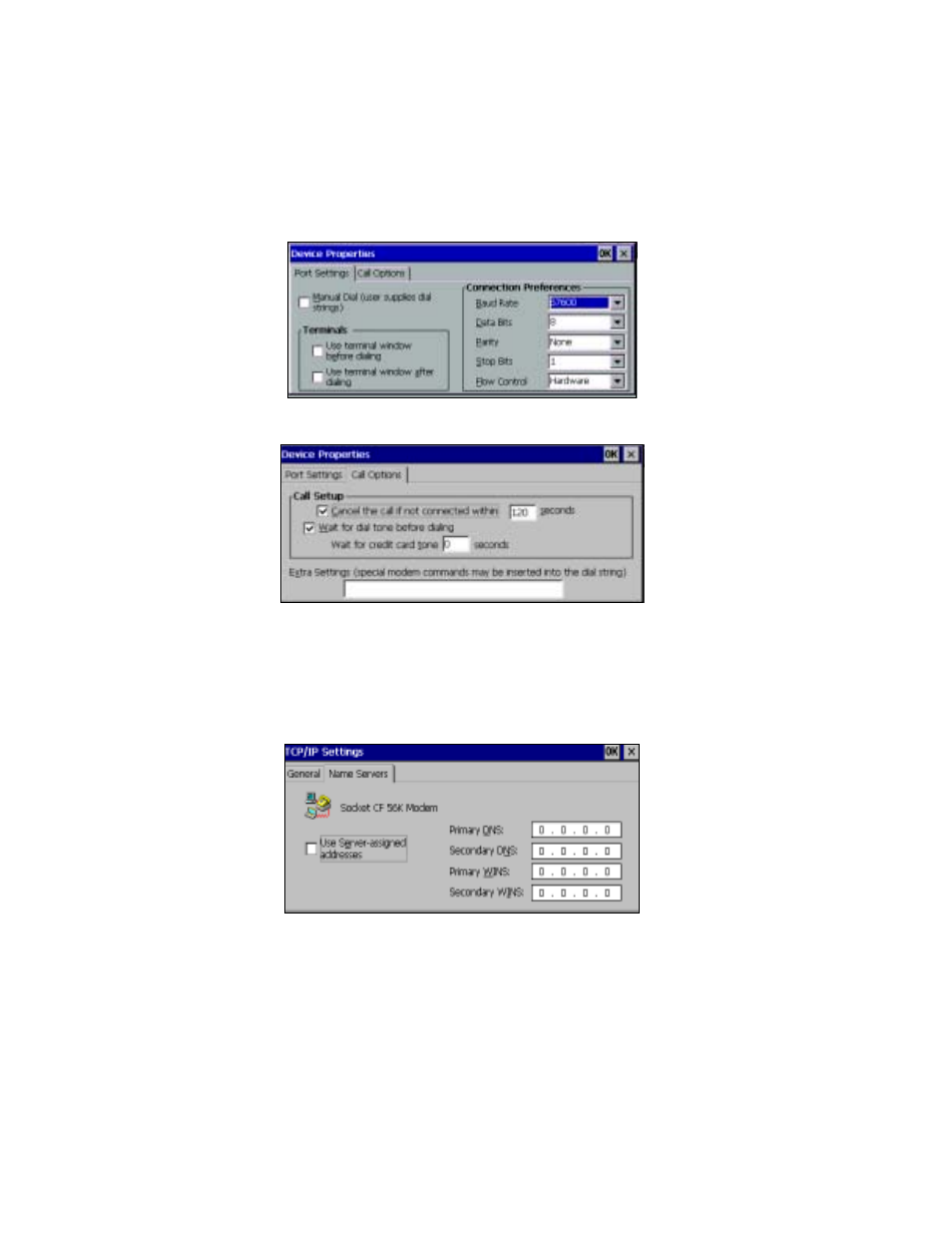 Socket Mobile 56K Modem Card User Manual | Page 21 / 57