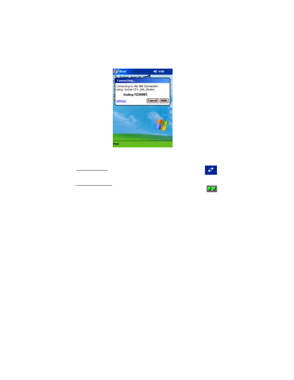 Socket Mobile 56K Modem Card User Manual | Page 28 / 57