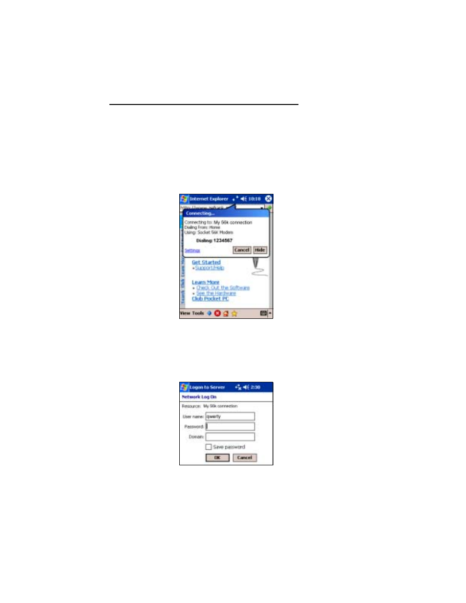 Socket Mobile 56K Modem Card User Manual | Page 29 / 57