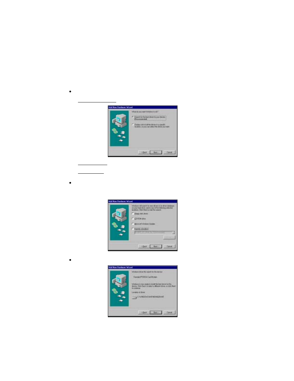 Step 4: install the drivers, Windows xp — install the software automatically | Socket Mobile 56K Modem Card User Manual | Page 45 / 57