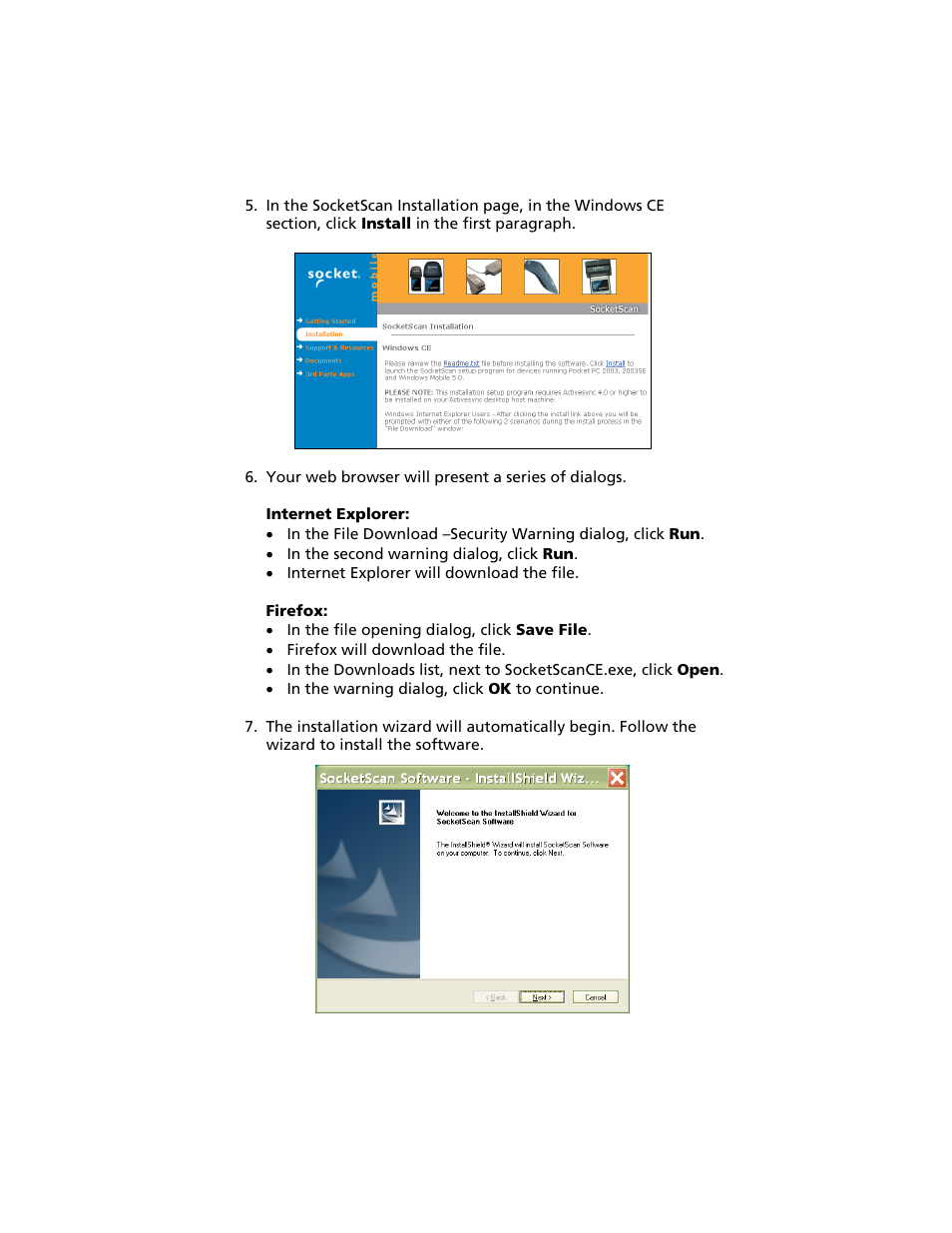 Socket Mobile Secure Digital Scan Card Series 3 User Manual | Page 10 / 60