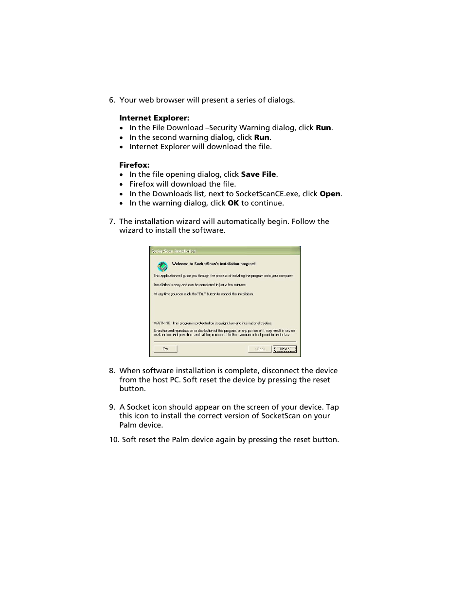 Socket Mobile Secure Digital Scan Card Series 3 User Manual | Page 23 / 60