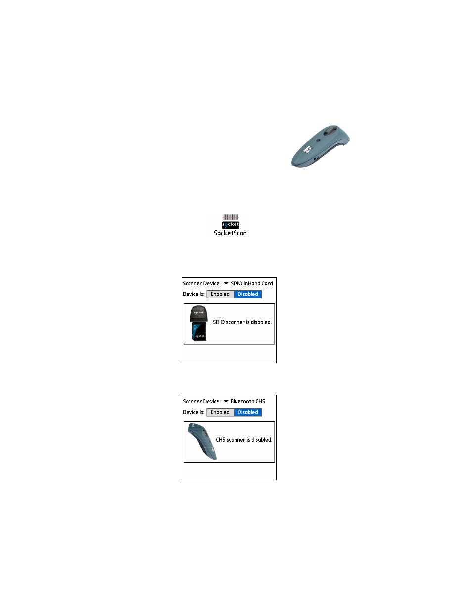 Step 2: connect chs to pda with bluetooth, Step 2: connect chs to pda with bluetooth 26 | Socket Mobile Series 7 User Manual | Page 26 / 75