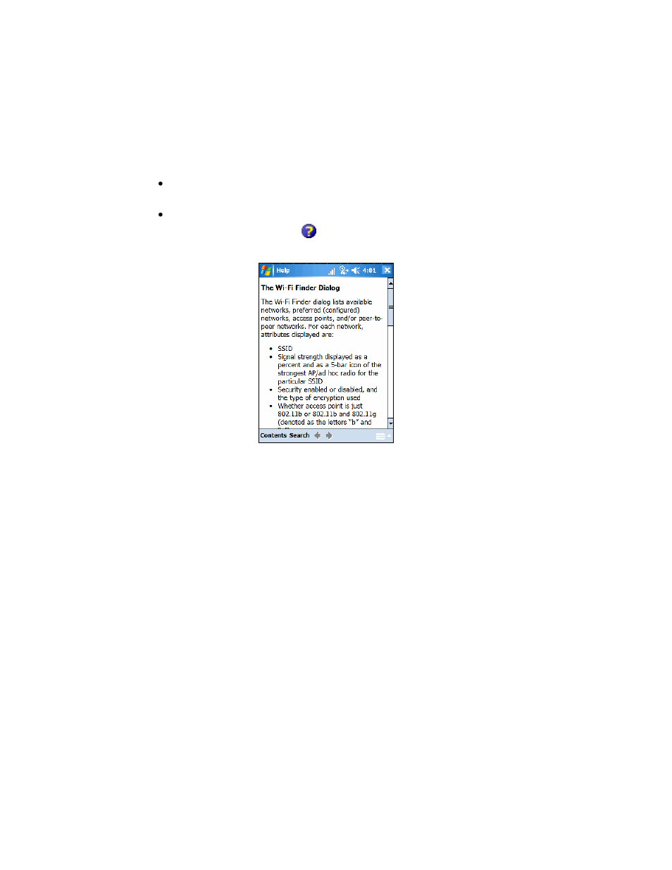 View help files | Socket Mobile Socket Wi-FI Products P500x User Manual | Page 46 / 67