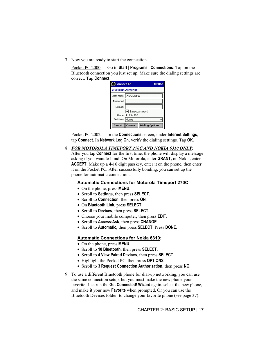 Socket Mobile Bluetooth Connection Kit User Manual | Page 17 / 79