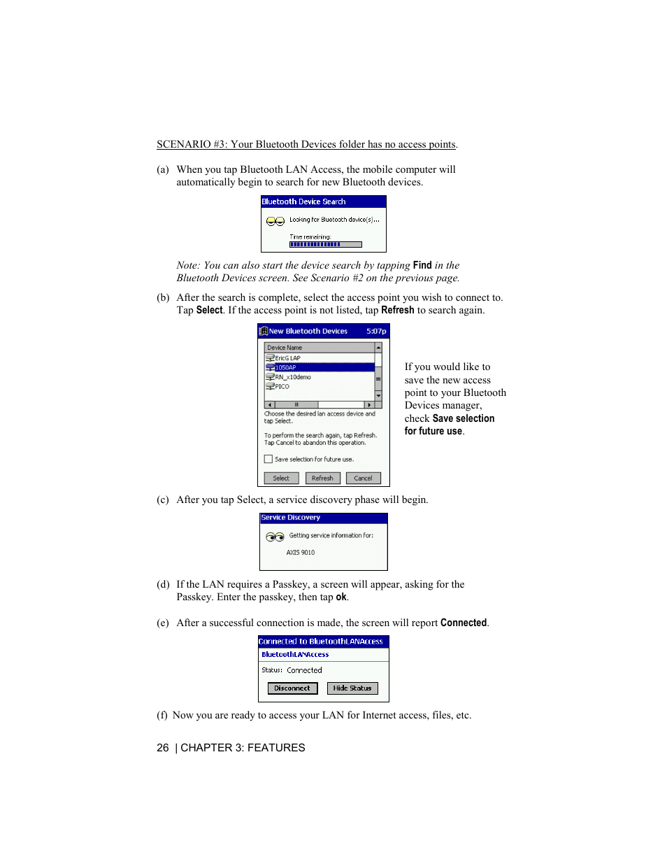 Socket Mobile Bluetooth Connection Kit User Manual | Page 26 / 79
