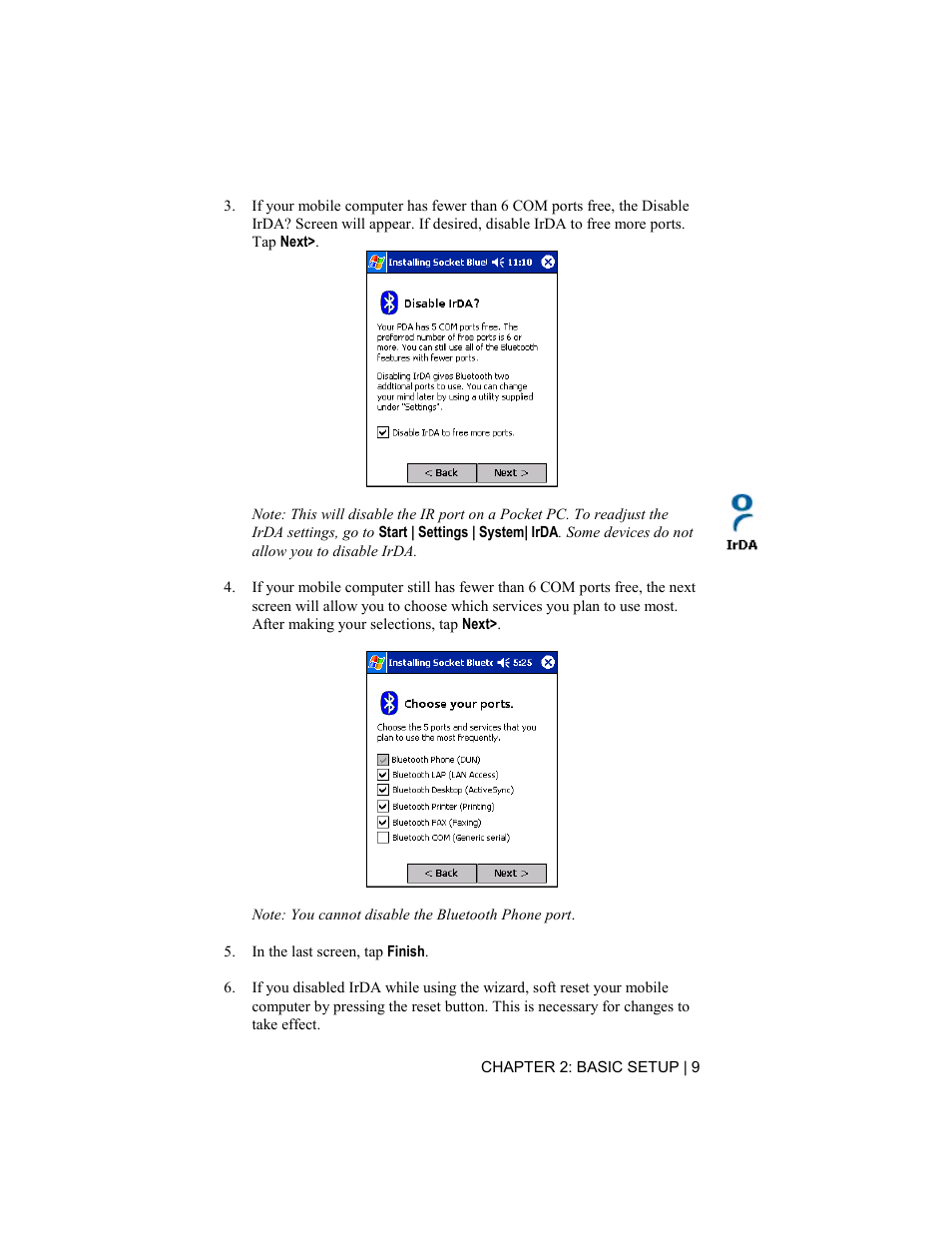 Socket Mobile Bluetooth Connection Kit User Manual | Page 9 / 79
