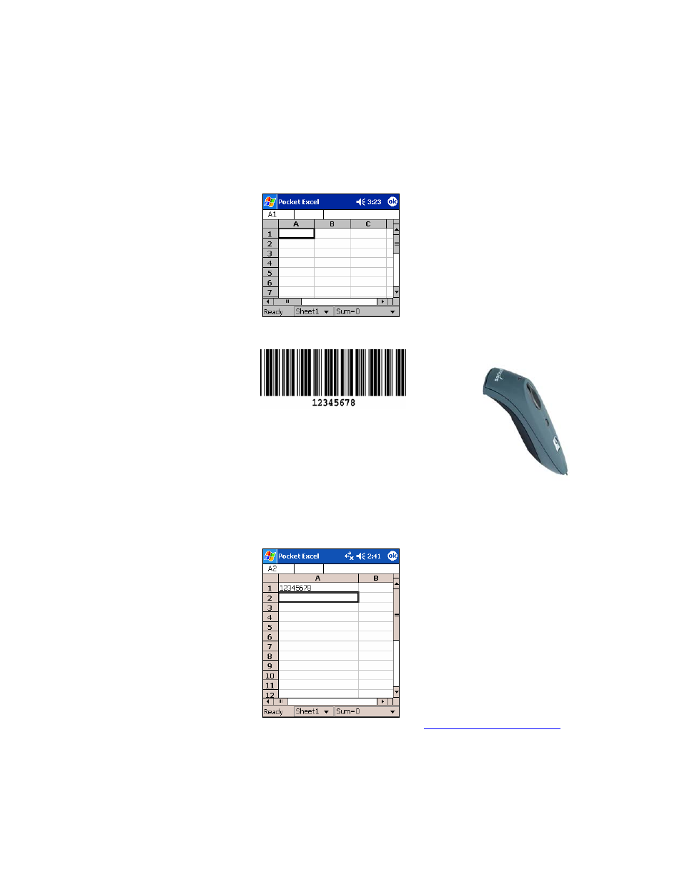 Step 7: scan data into your application | Socket Mobile Cordless Hand Scanner User Manual | Page 21 / 78