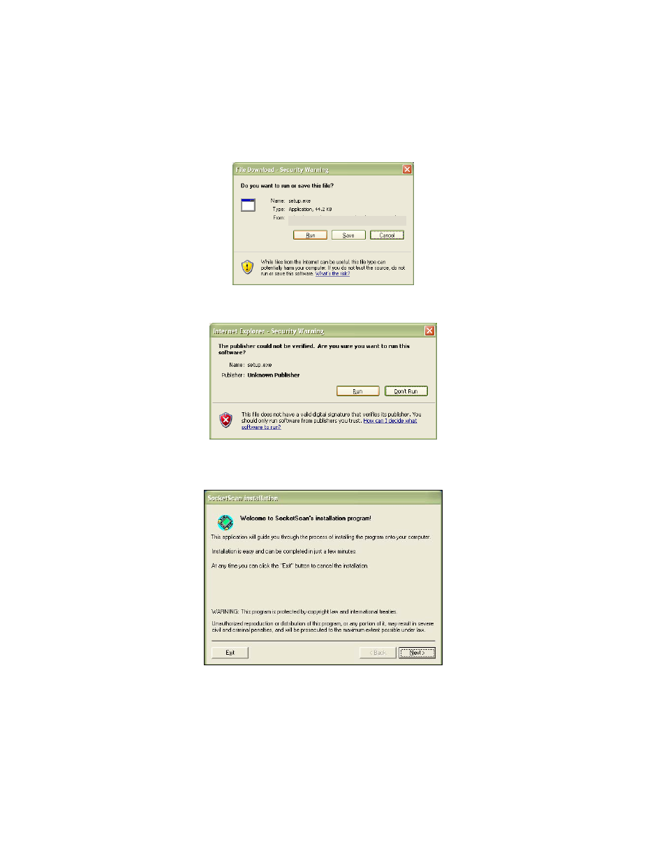 Step 4: install the software 29 | Socket Mobile Cordless Hand Scanner User Manual | Page 30 / 78