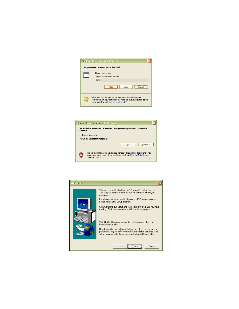 Step 4: install the software 41 | Socket Mobile Cordless Hand Scanner User Manual | Page 42 / 78