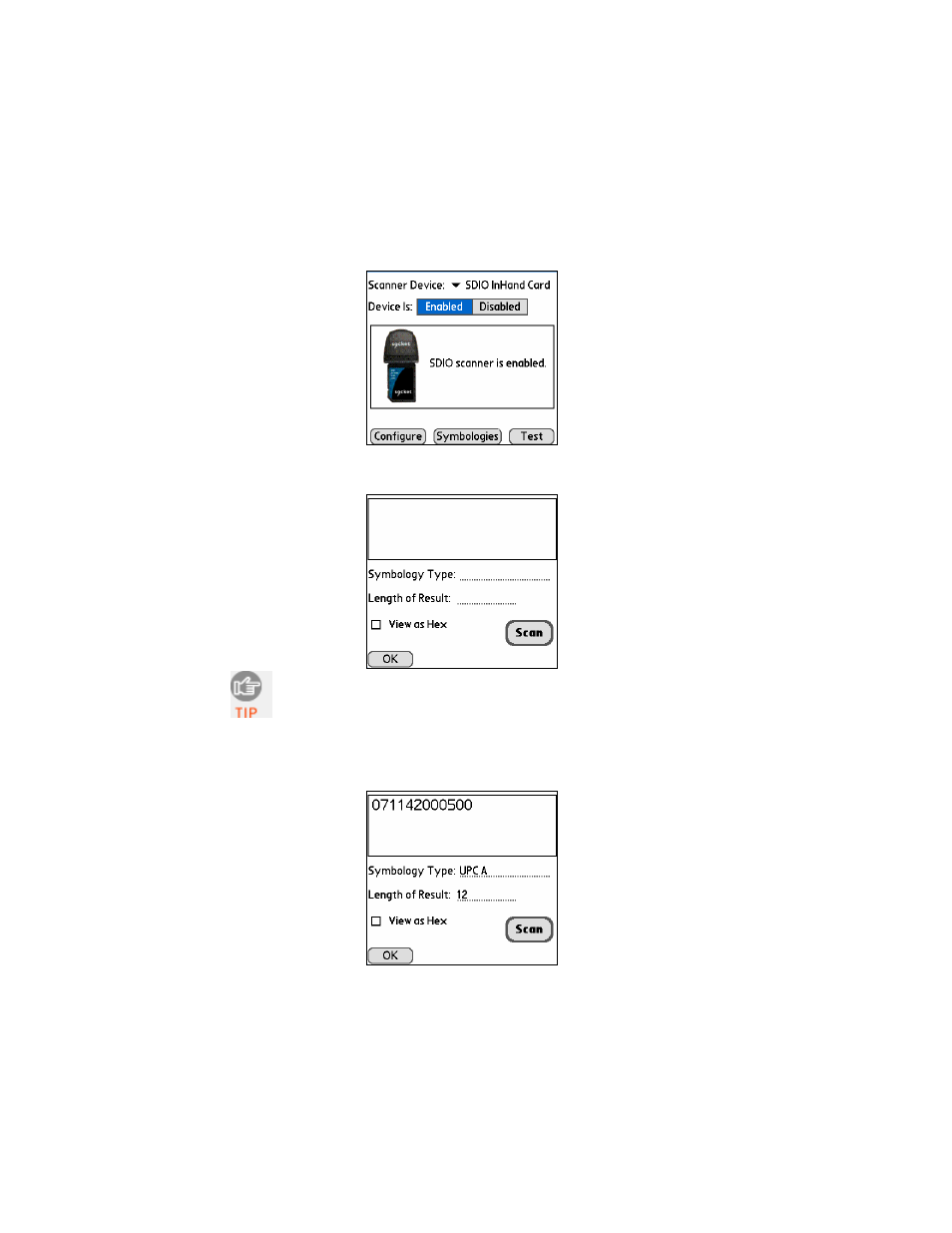 Optional: perform a scan test, Optional: select symbologies 28 | Socket Mobile 3E User Manual | Page 29 / 46