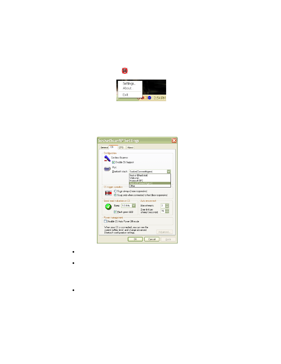 Step 3: configure scanner settings 37, Step 3: configure scanner settings | Socket Mobile Series 9 User Manual | Page 37 / 68