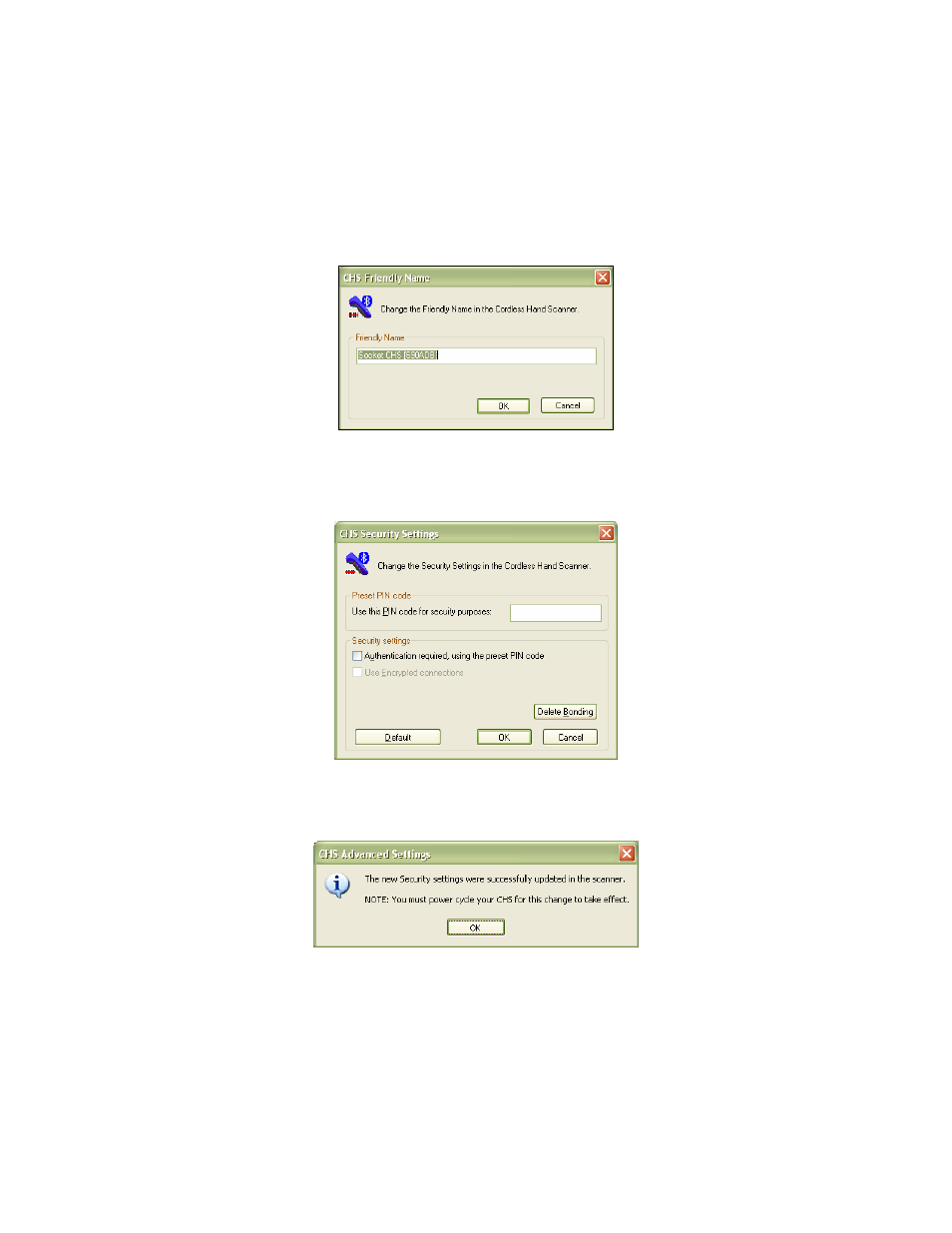 Optional: configure advanced bluetooth settings | Socket Mobile Series 9 User Manual | Page 44 / 68
