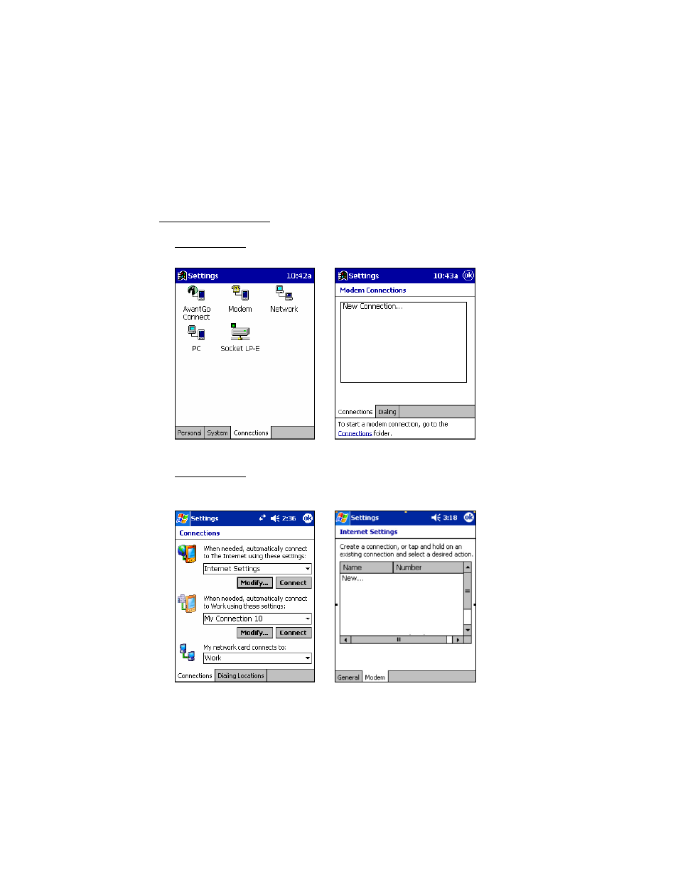 Step 7: dial-up to your network, 18 | chapter 2: basic setup | Socket Mobile SDIO User Manual | Page 18 / 89