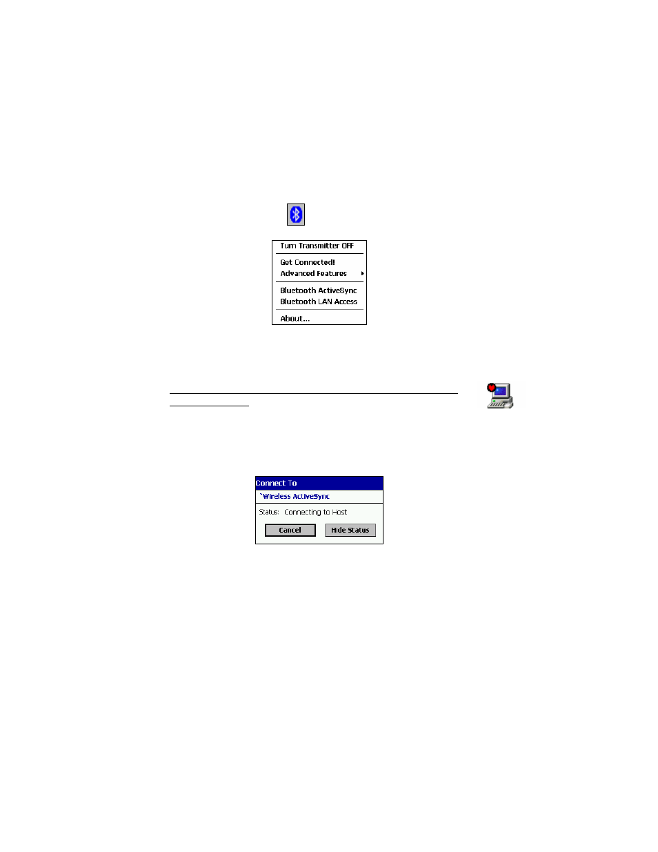 Bluetooth activesync, Bluetooth activesync 30 | Socket Mobile SDIO User Manual | Page 30 / 89