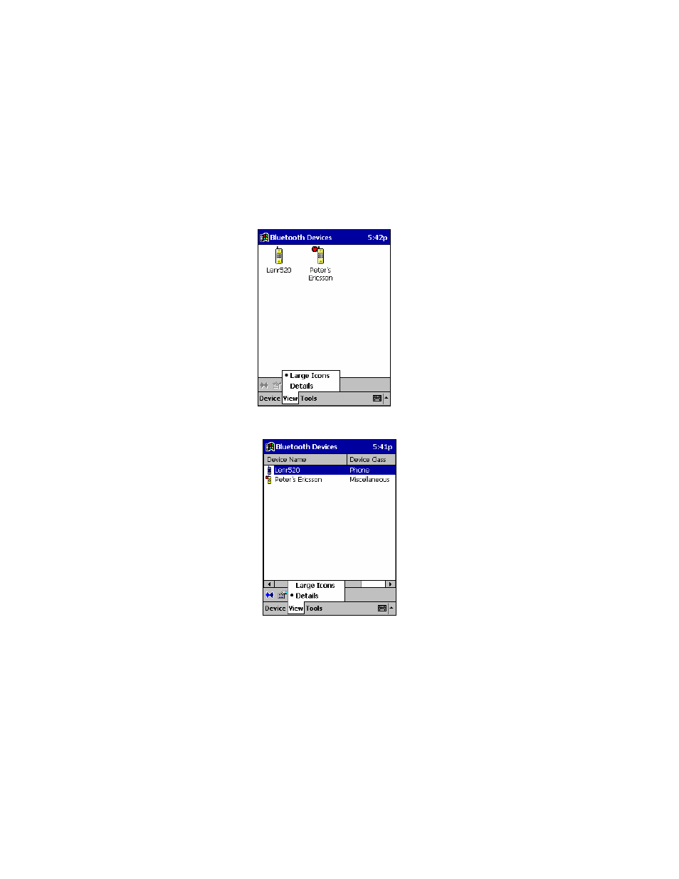 Change views | Socket Mobile SDIO User Manual | Page 47 / 89