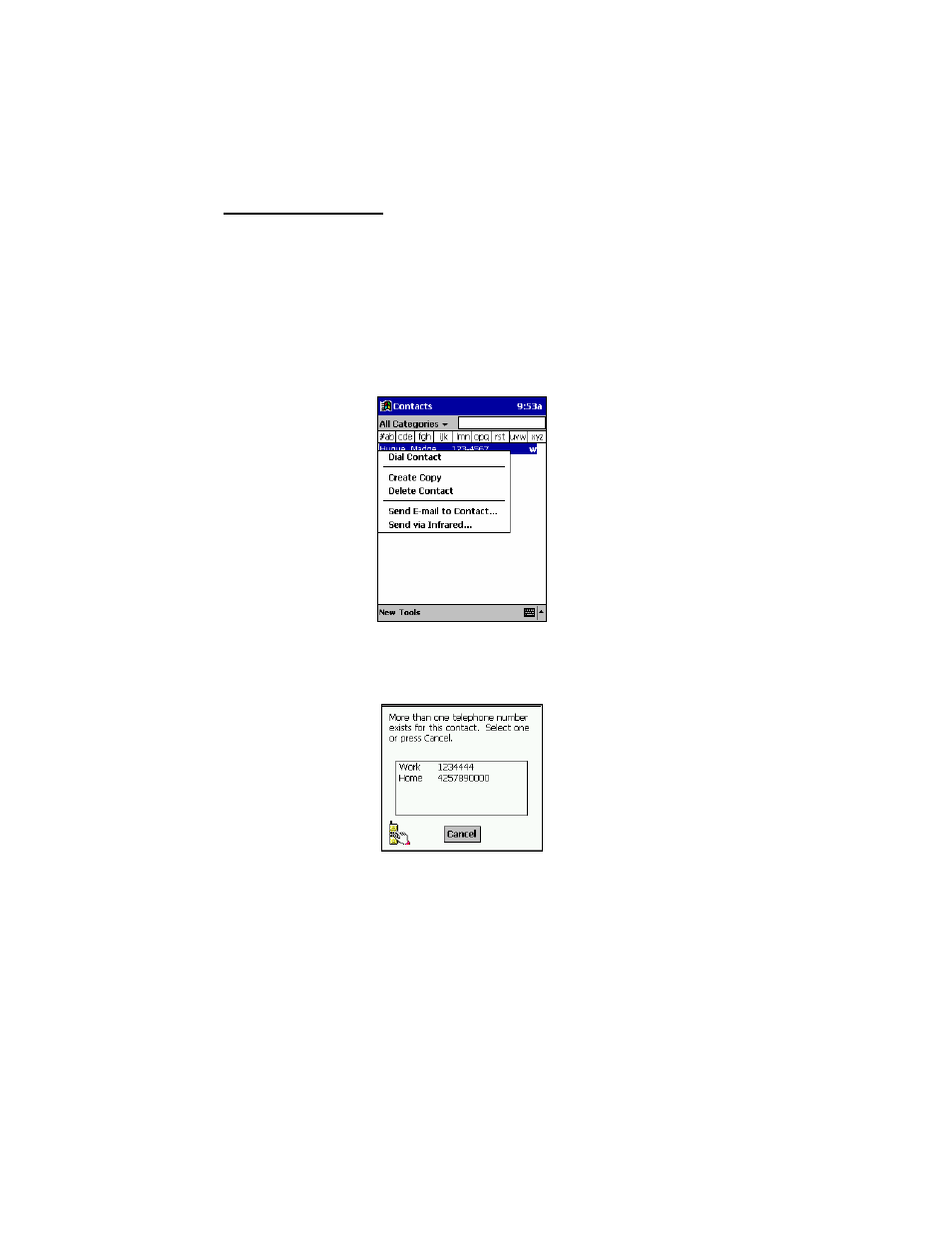 Use the socket dialer | Socket Mobile SDIO User Manual | Page 64 / 89