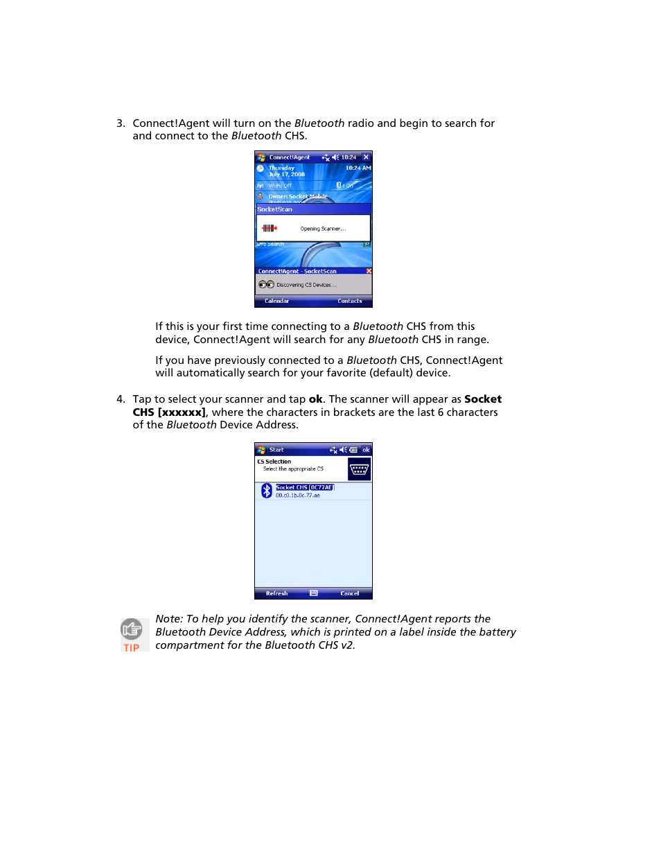Socket Mobile Bluetooth iPAQ User Manual | Page 57 / 114