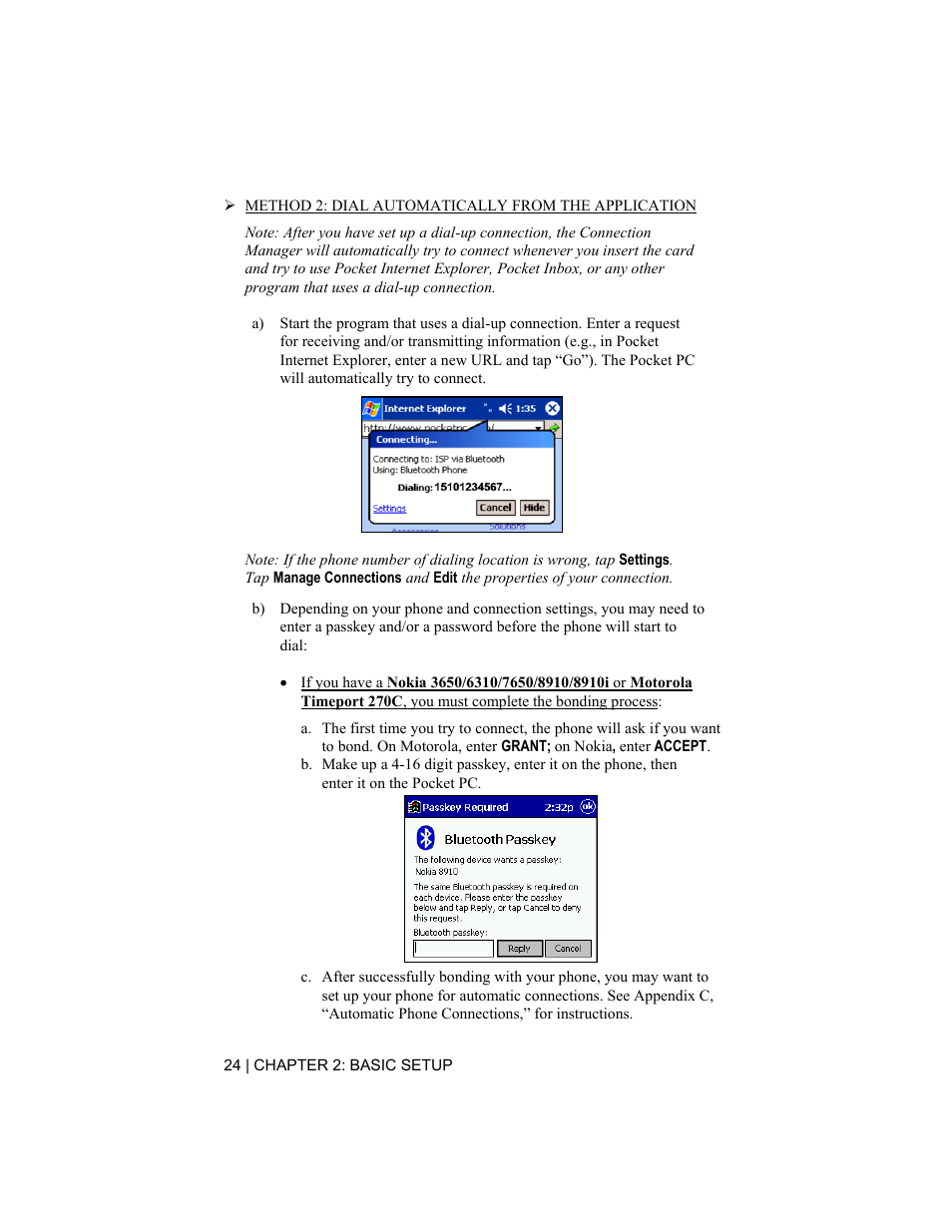 Socket Mobile CompactFlash/SDIO Connection Kit with Bluetooth Wireless Technology User Manual | Page 24 / 91