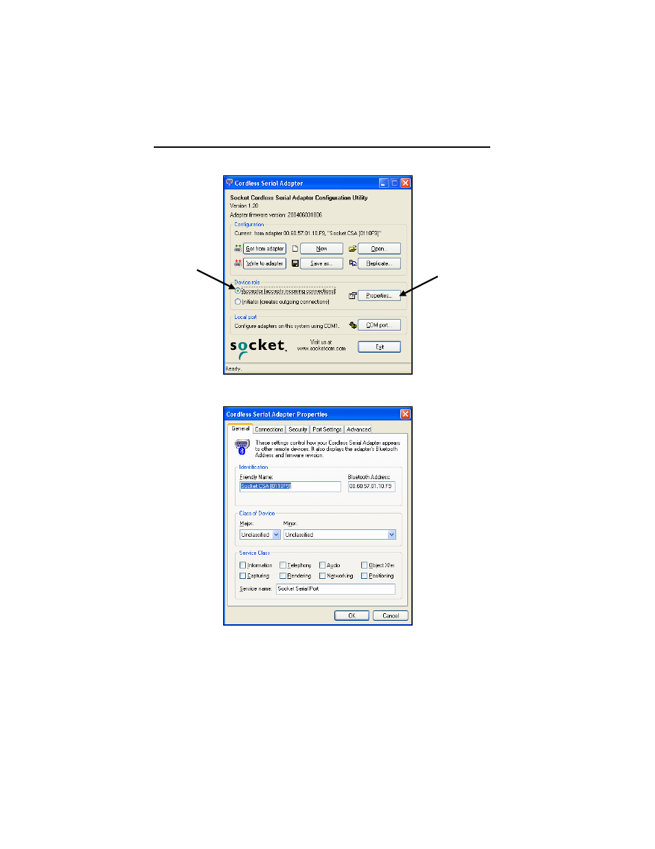 Socket Mobile Cordless Serial Adapter User Manual | Page 18 / 49