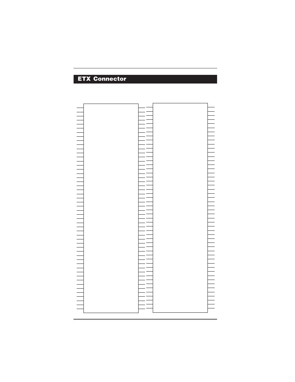 Etx3, Etx4, Etx connector | Socket Mobile EmETX-i602 User Manual | Page 11 / 11