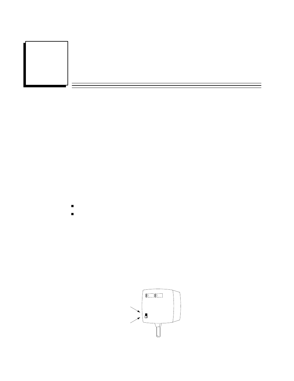 Chapter 2 hardware setup, Power for the hand-held monitor, Charging the battery pack for ac operation | Selecting 120 vac or 230 vac | Socket Mobile GFK0121E User Manual | Page 11 / 64