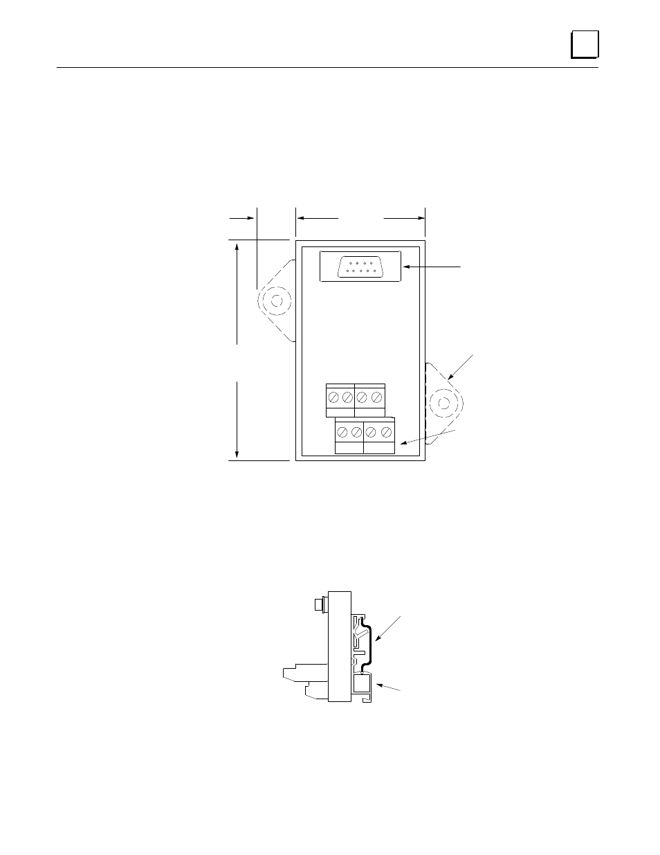 Installing a separate hand-held monitor connector, Mounting the hhm connector | Socket Mobile GFK0121E User Manual | Page 19 / 64