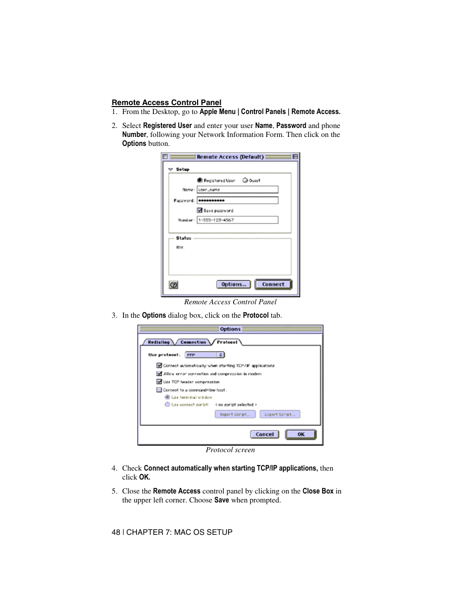 Remote access control panel | Socket Mobile Digital Phone Card for Data-Capable Mobile Phone User Manual | Page 50 / 69