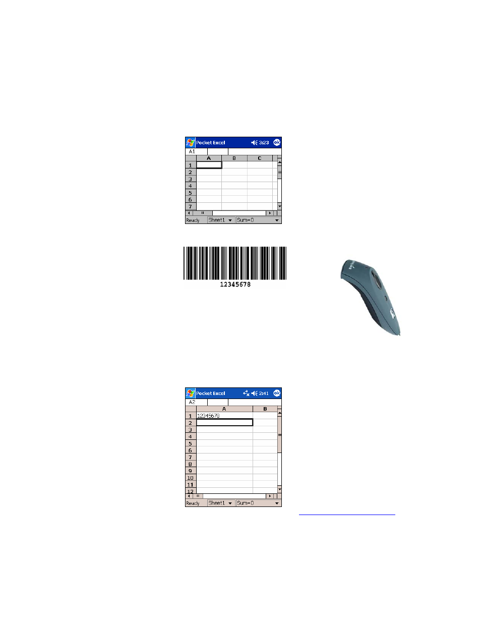 Step 7: scan data into your application, Step 7: scan data into your application 21 | Socket Mobile 7 User Manual | Page 21 / 78