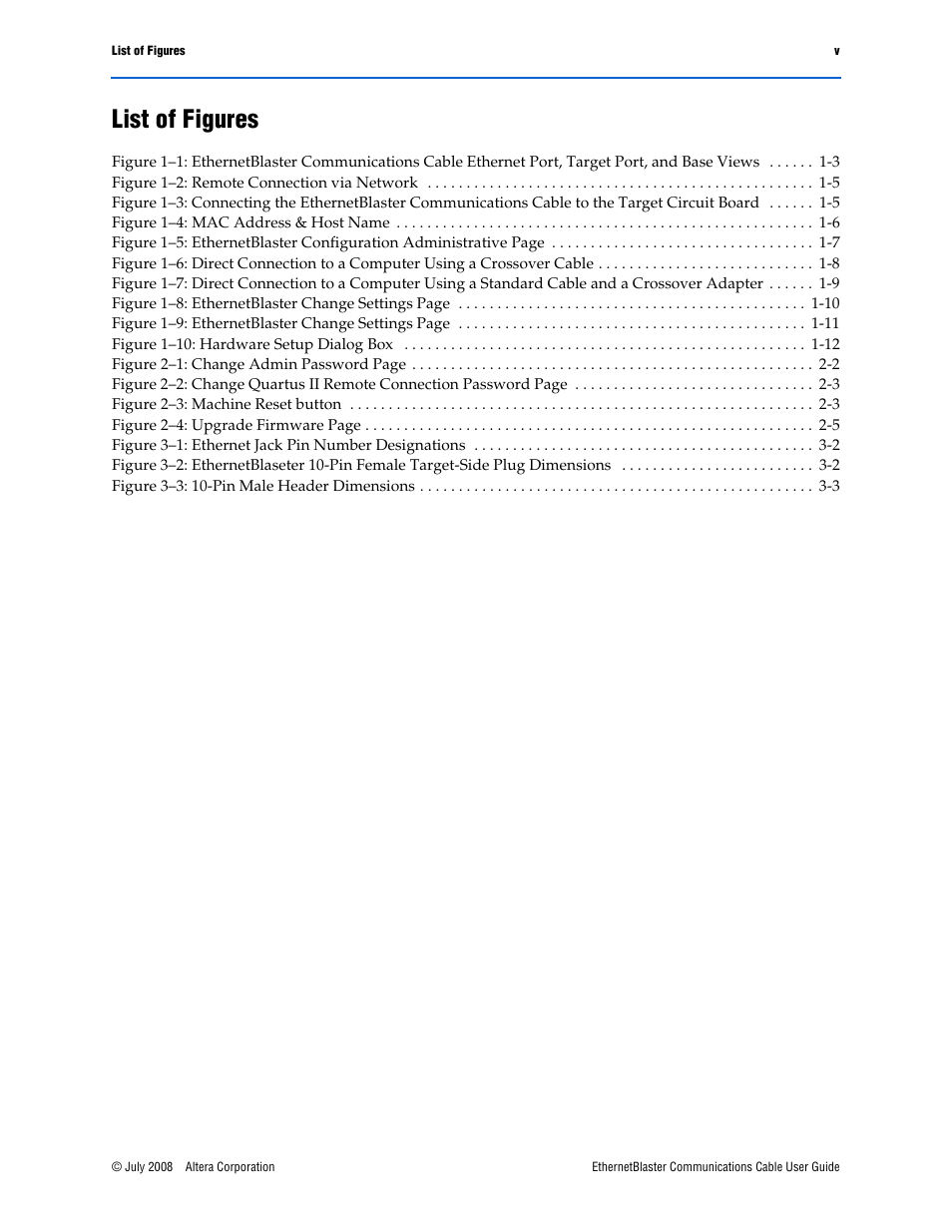 List of figures | Socket Mobile Ethernet Blaster Communications Cable User Manual | Page 5 / 35