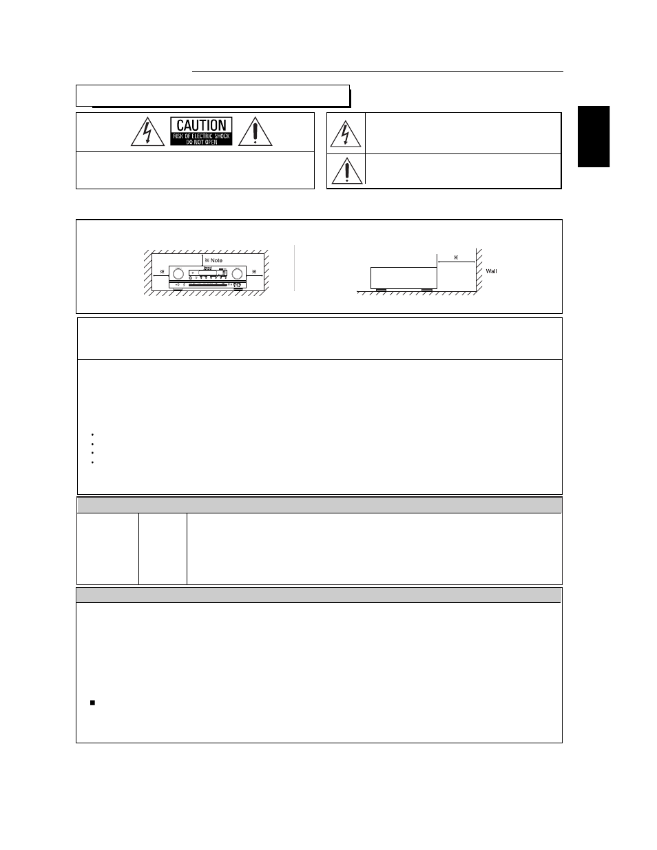 Introduction, Caution attention, Caution warning | Read this before operating your unit | Sherwood R-771 User Manual | Page 4 / 65