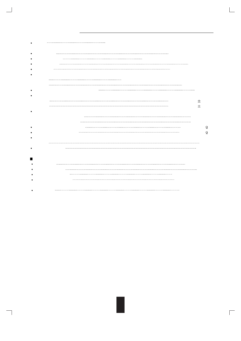Specifications | Sherwood DD-6200 User Manual | Page 17 / 18