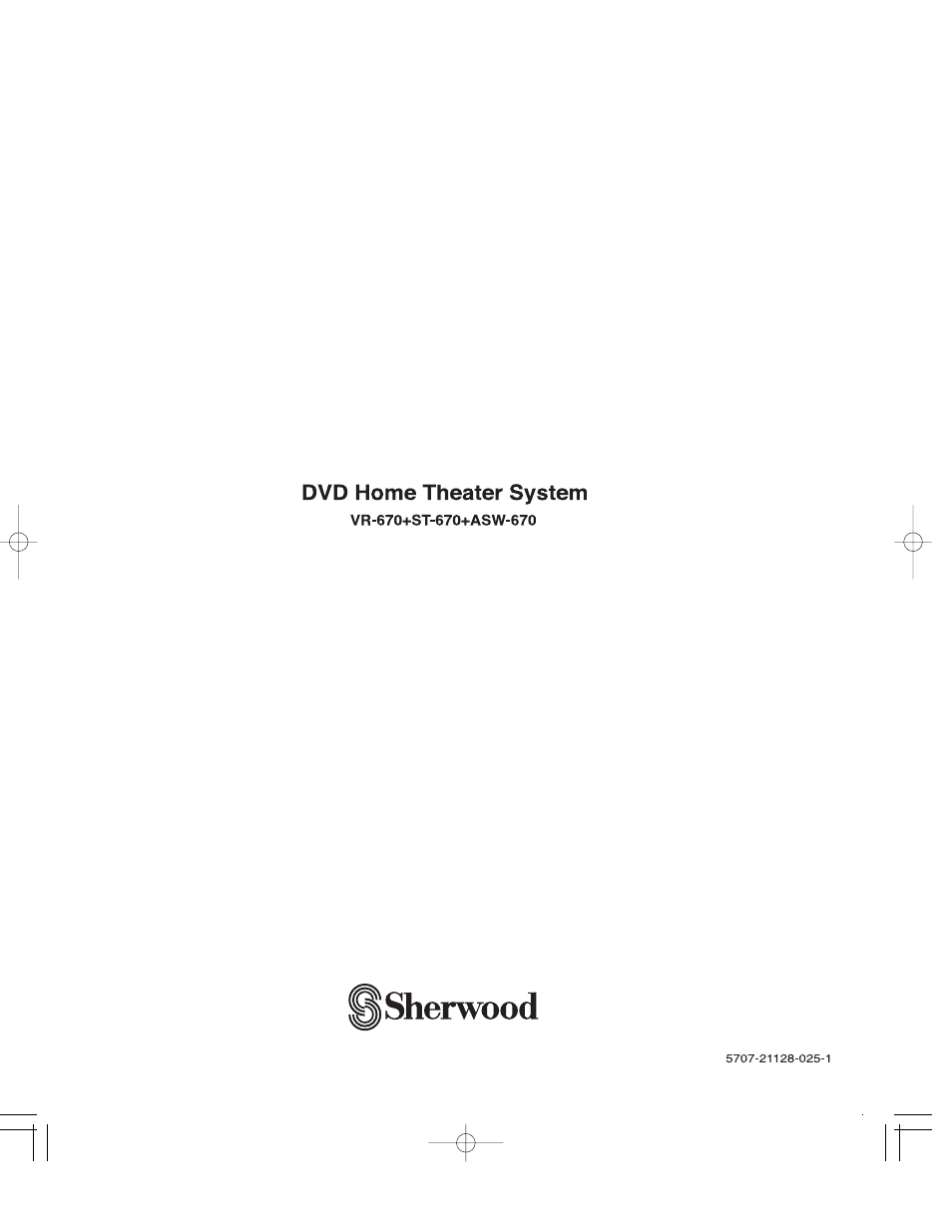 Sherwood ST-670 User Manual | Page 60 / 60