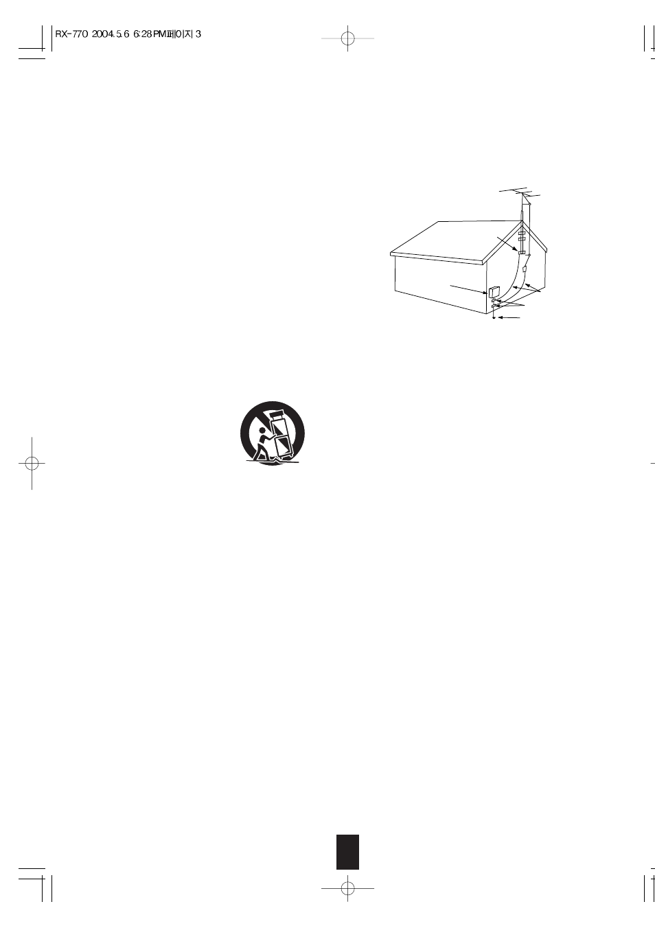 Safety instructions | Sherwood RX-770 User Manual | Page 3 / 17