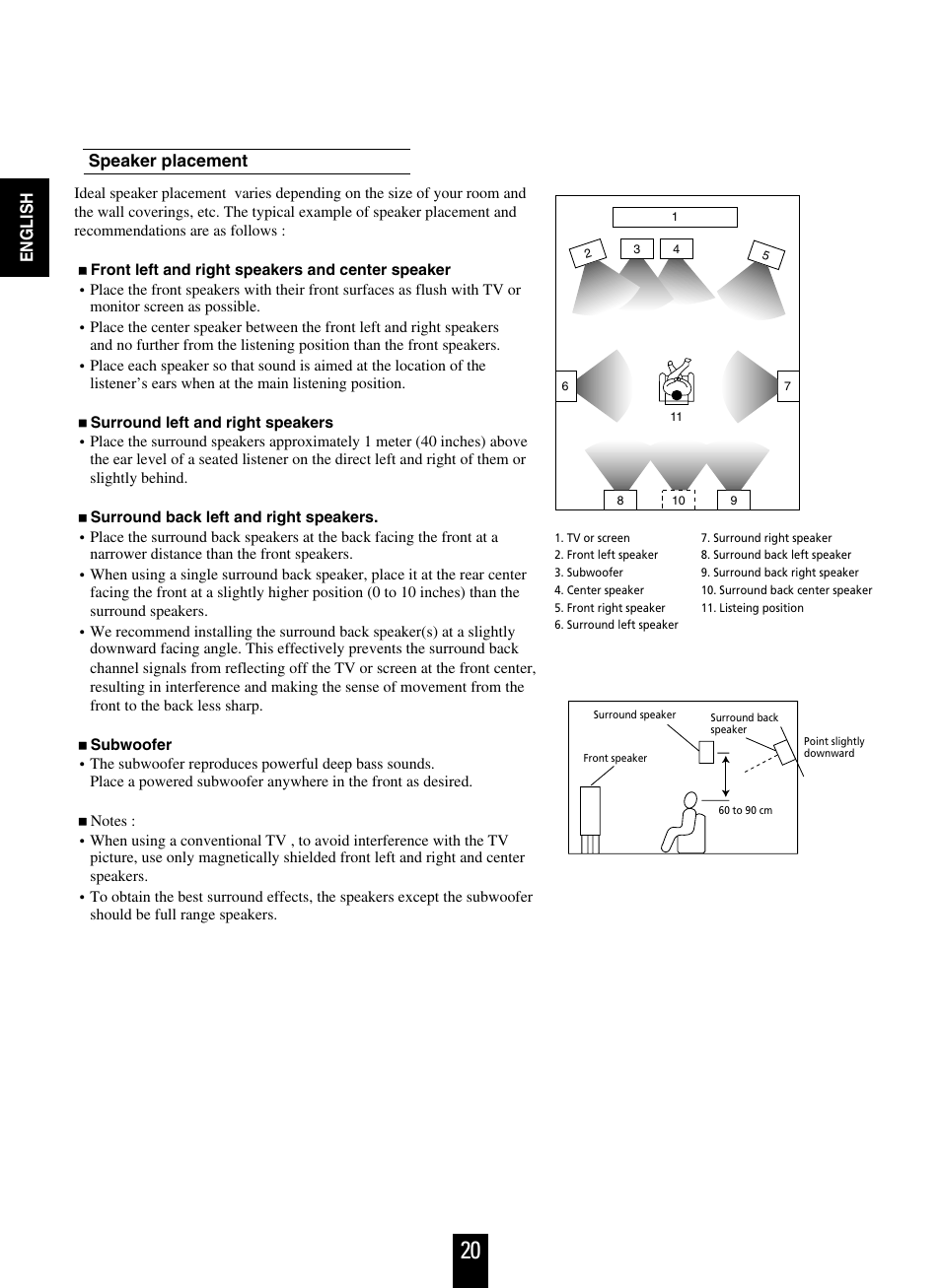 Sherwood R-863 User Manual | Page 20 / 48