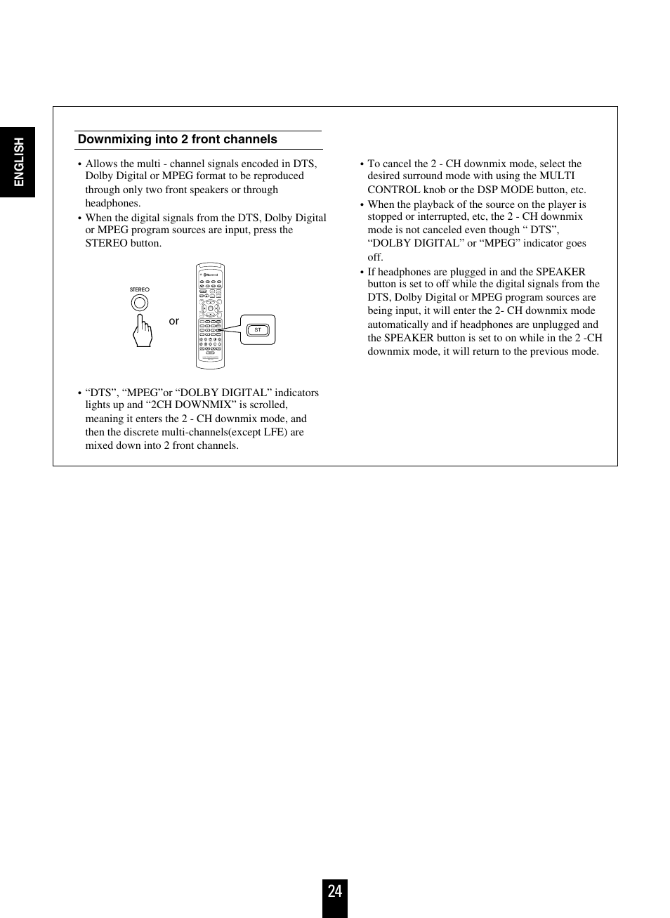 Sherwood R-863 User Manual | Page 24 / 48