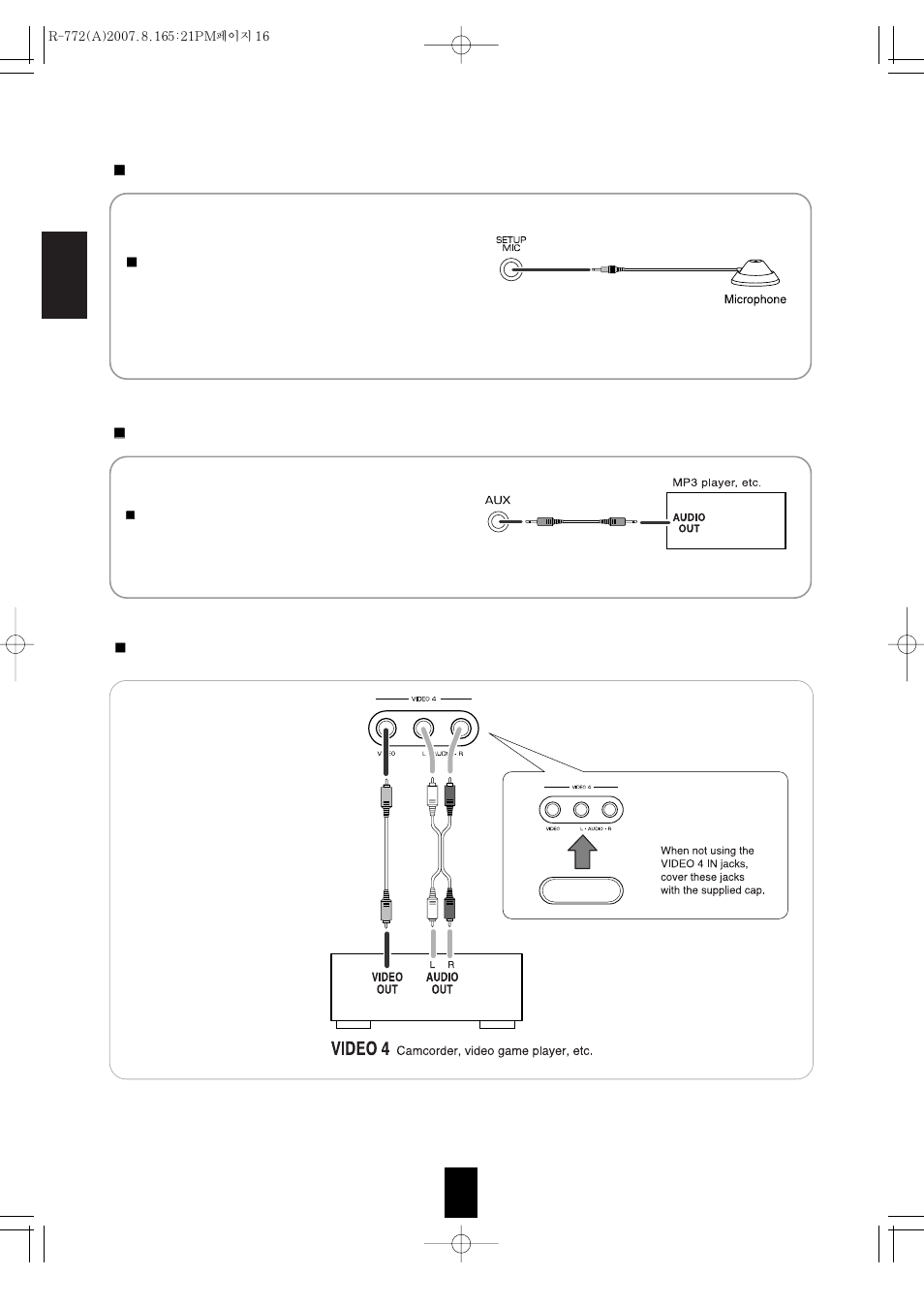 Sherwood R-772 User Manual | Page 16 / 79