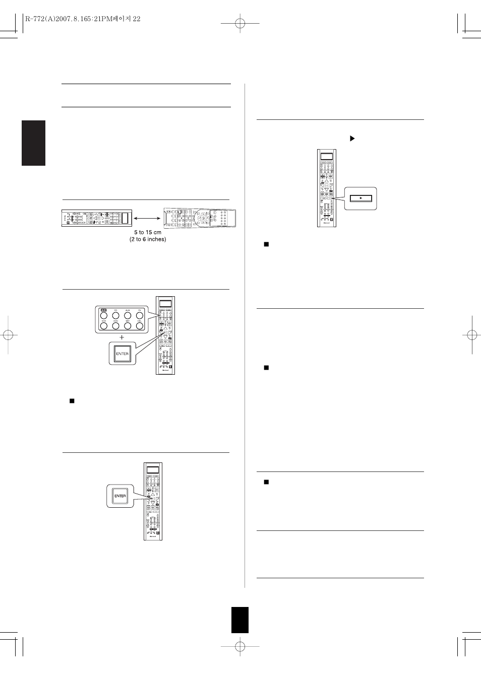 Sherwood R-772 User Manual | Page 22 / 79