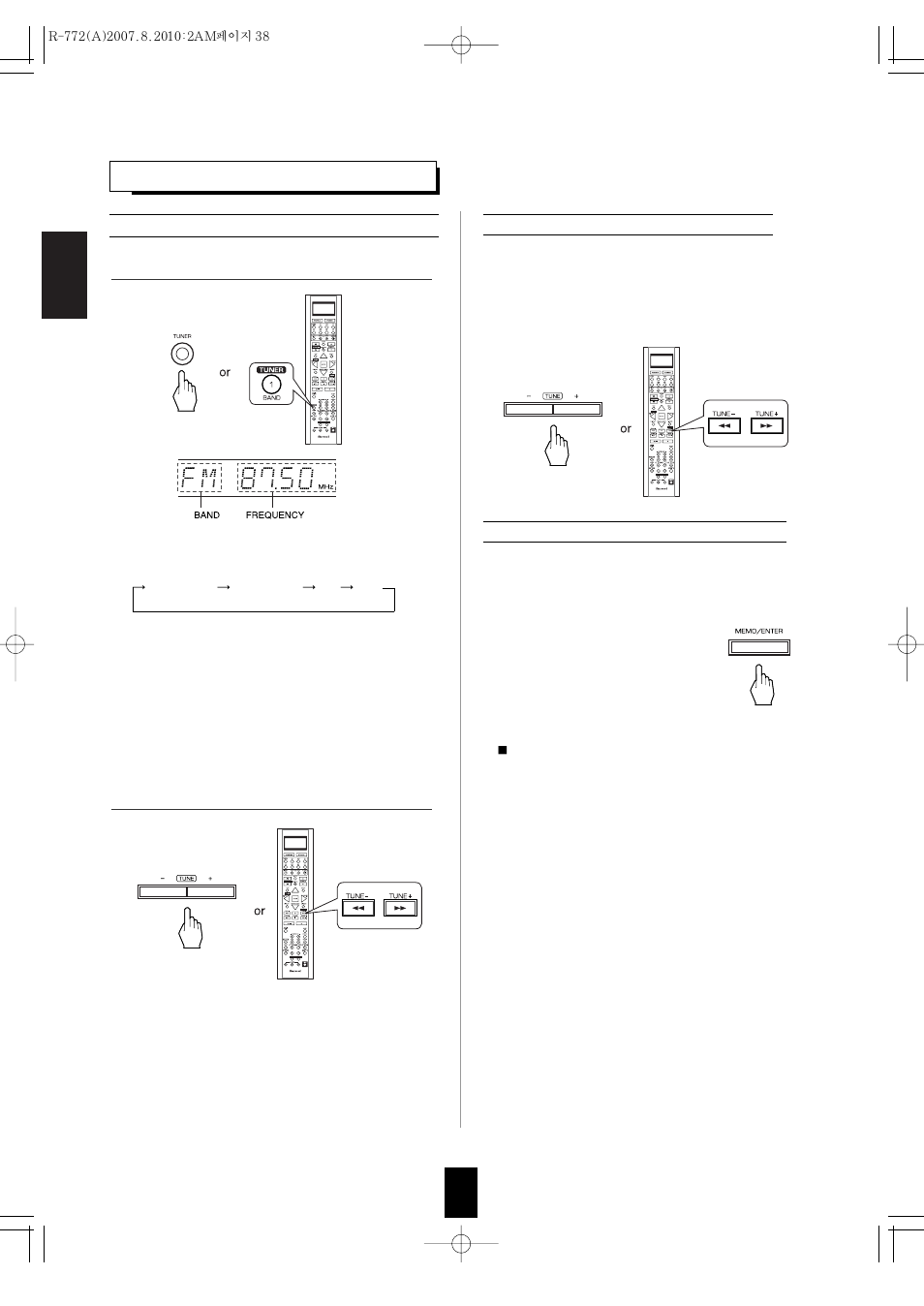 Sherwood R-772 User Manual | Page 38 / 79