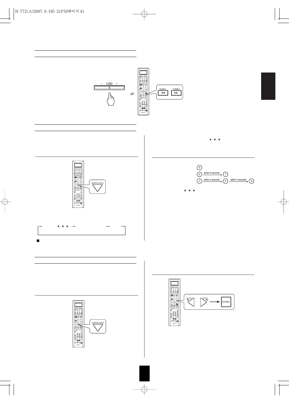 Sherwood R-772 User Manual | Page 41 / 79