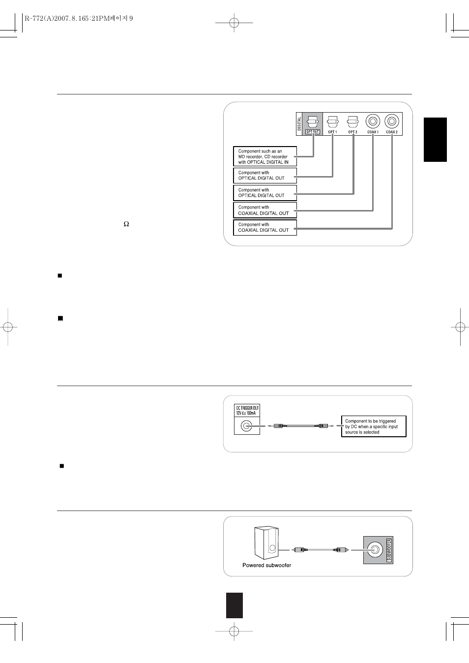 Sherwood R-772 User Manual | Page 9 / 79