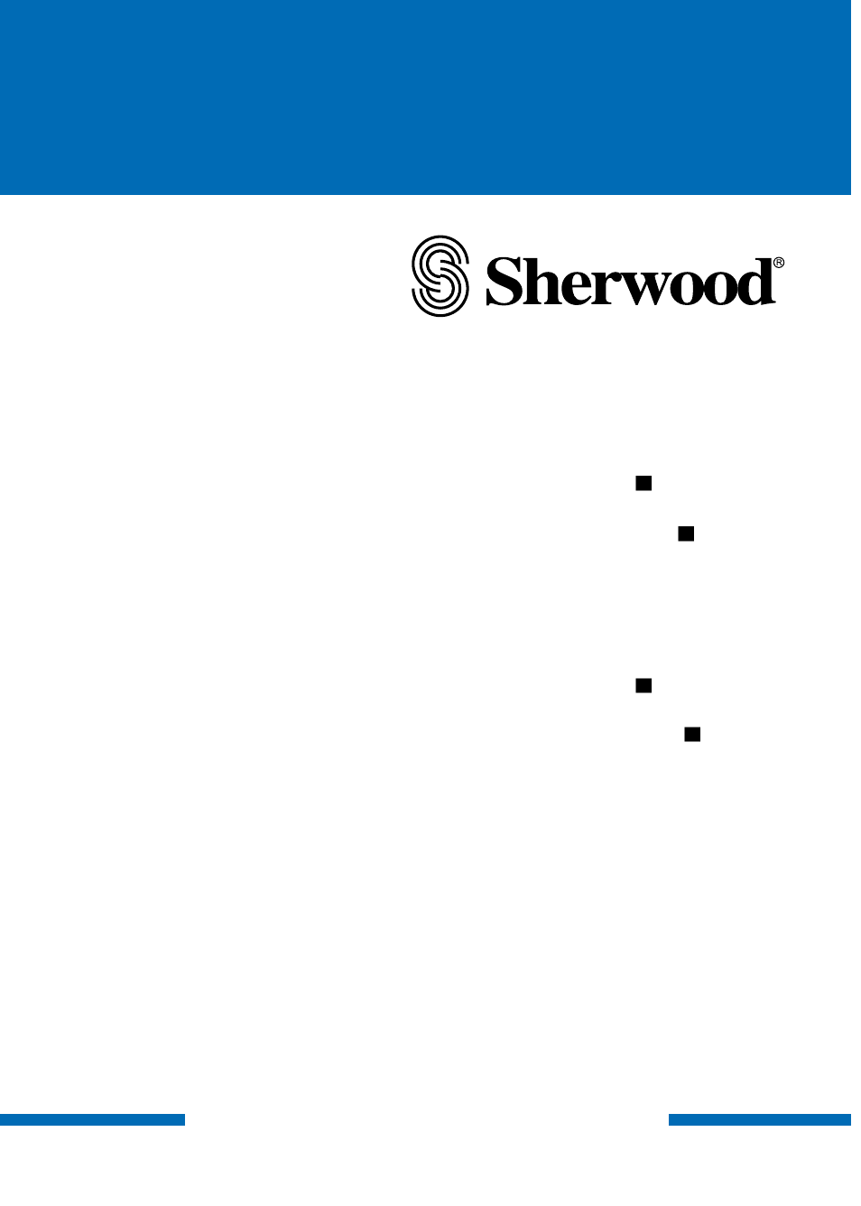 Sherwood ST-3103 User Manual | 6 pages