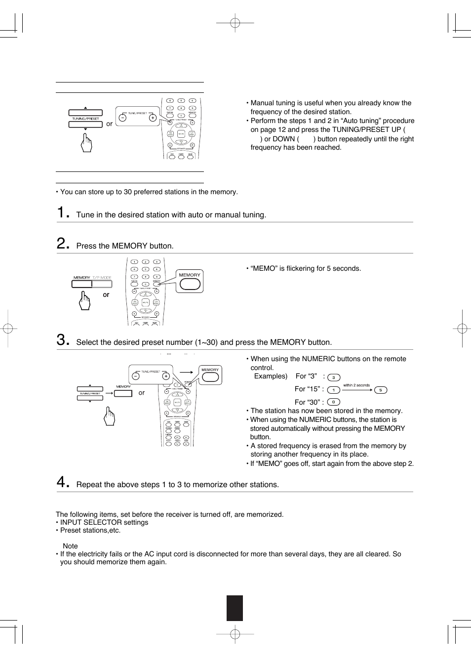 Sherwood RX-4109 User Manual | Page 14 / 18